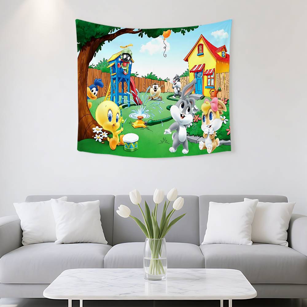AnimerTweetyswBirdsq Tapestry Customizable Tapestries Of Various Styleswall Hangings Celebrity Photo Printingwall Hangings