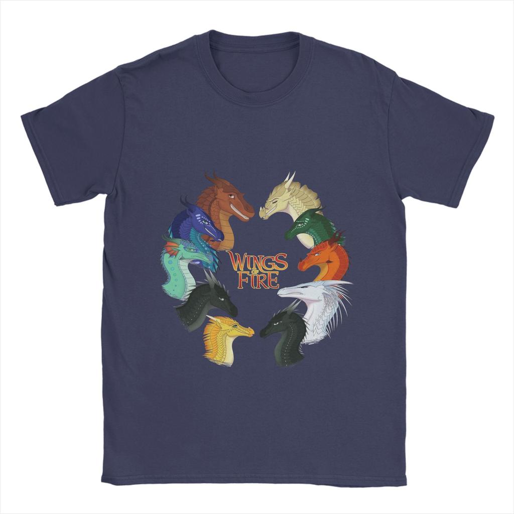 Wings of Fire T-Shirt for Men  Novelty Pure Cotton Tees Crewneck Short Sleeve T Shirt Summer Tops
