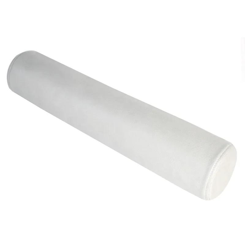 

Waterproof PU 50/60cm Simulation Leather Waterproof Oil Wax Sofa Candy Pillow Cylindrical Neck Cushion Lumbar Pillow Foot Pad 10cmx50cm