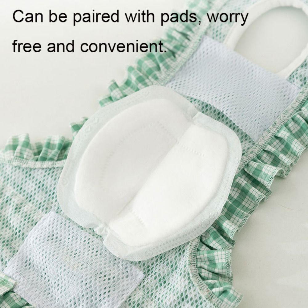 Breathable Dog Safety Trousers Adjustable Dog Sanitary Pants  Physiological Period