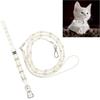 Dog Pearls Buckle Collar Leash Set Pearl Dog Collar Leash for Birthday Wedding Christmas Small Dog Pearl Chain Collar Jewelry