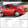 Black Carbon Fiber Door Handle Cover for Citroen C1 MK1 2005~2013 2009 2010 2011 2012 Car Accessories Stickers Trim Set Chrome
