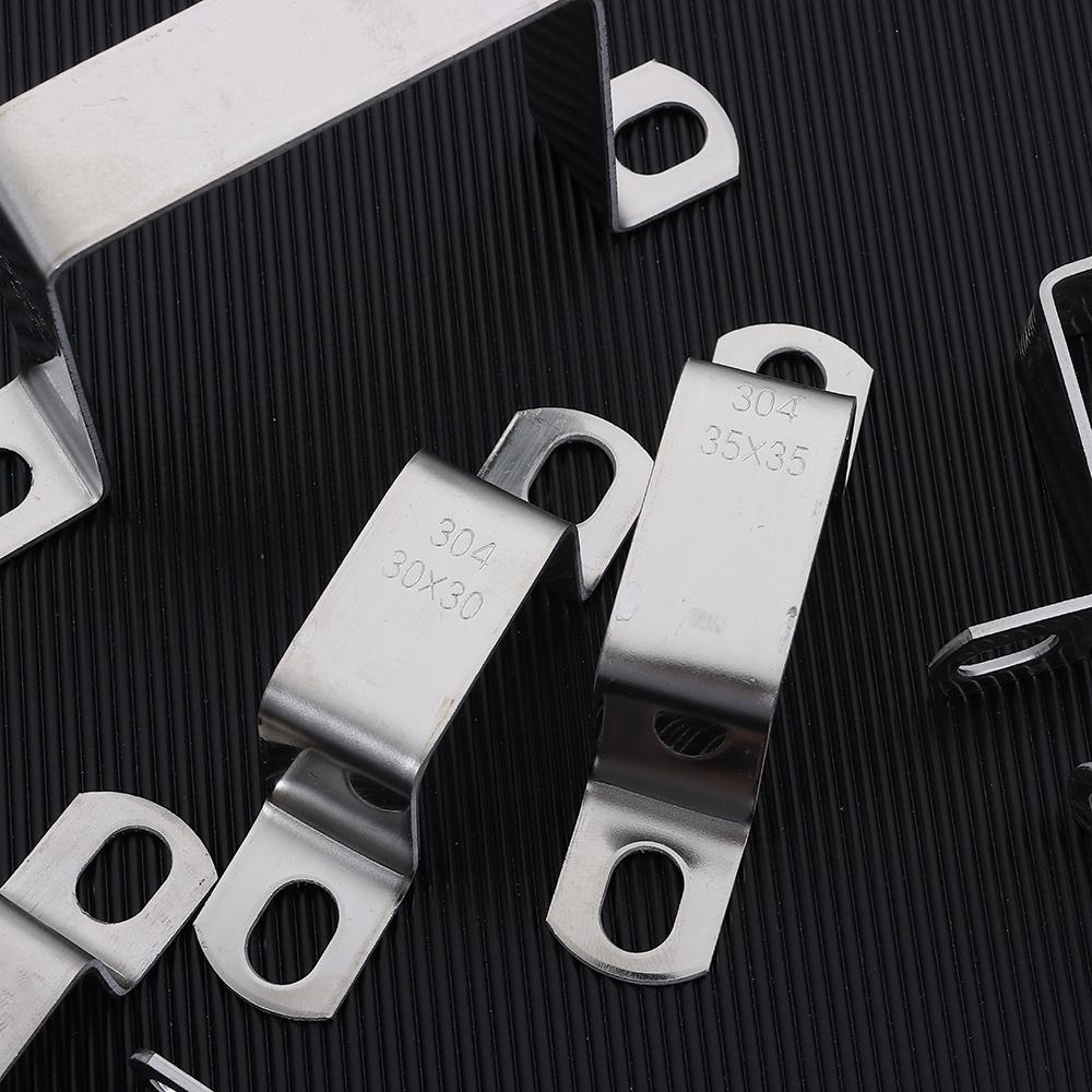 Plumbing Tightening Ohm Tube Card M-shaped U-shaped Square Rectangle Throat Hoop  Tube