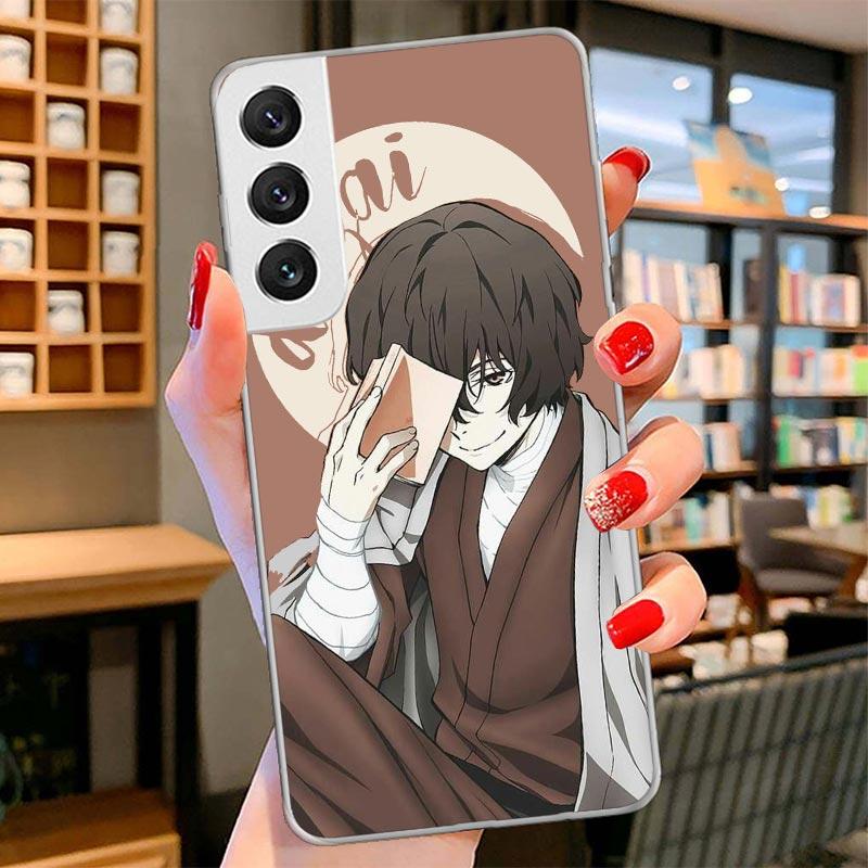 Bungo Stray Dogs Dazai Cover Phone Case For Samsung Galaxy S26 S25 Edge S24 Ultra S23 S22 Plus S21 S20 FE Soft Fundas Shell Gala