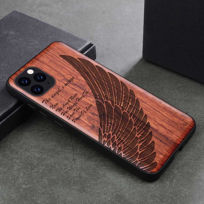 Custodia in Legno Naturale Vero TPU per iPhone 16 15 14 13 12 11 Pro max Custodia Cover Guscio Telefono Funda per iPhone 16 Pro Max