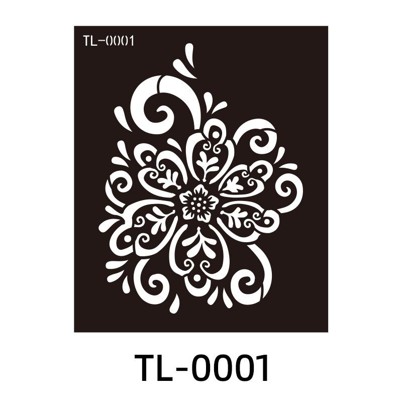 Beauty Sticker Hollow Tattoo Sticker Juice Inkjet Tattoo Template Diy