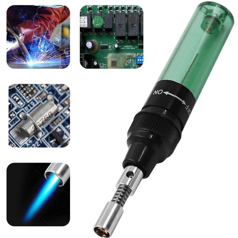 Efficient Gas Soldering Iron Set Gas Soldering Iron  for Quick and Easy Repairs for DIY Enthusiasts and Professionals