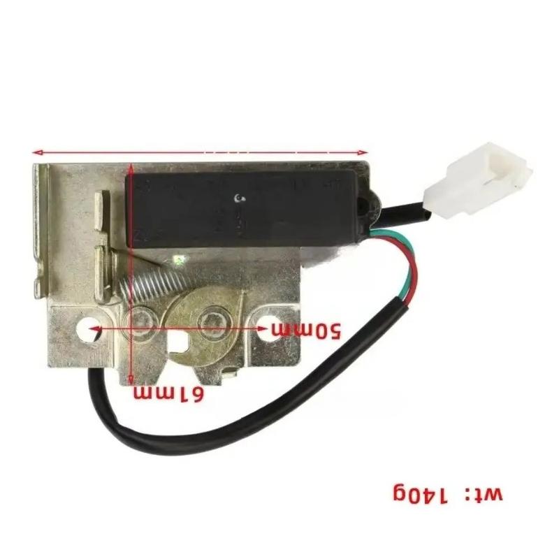 Electric Motorcycle, Lock Seat Bag Lock, Electronic Seat Bucket Lock, Electronic Control Seat Cushion Lock Plate