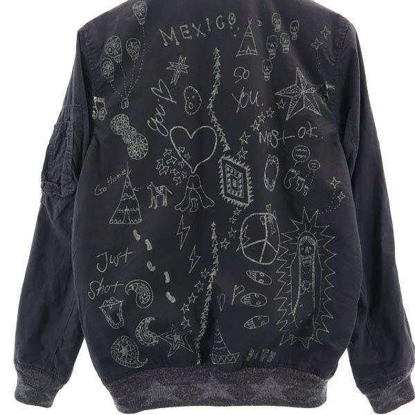 REMI RELIEF made in Japan Zip Jacket S Black series Men's Used