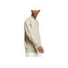 Adidas All Szn Oversized Sweatshirt Solid Color Letter Logo Embroidery Detail Sports Crew Neck Pullover Men Sweatshirt Prairie-Brown IY4282