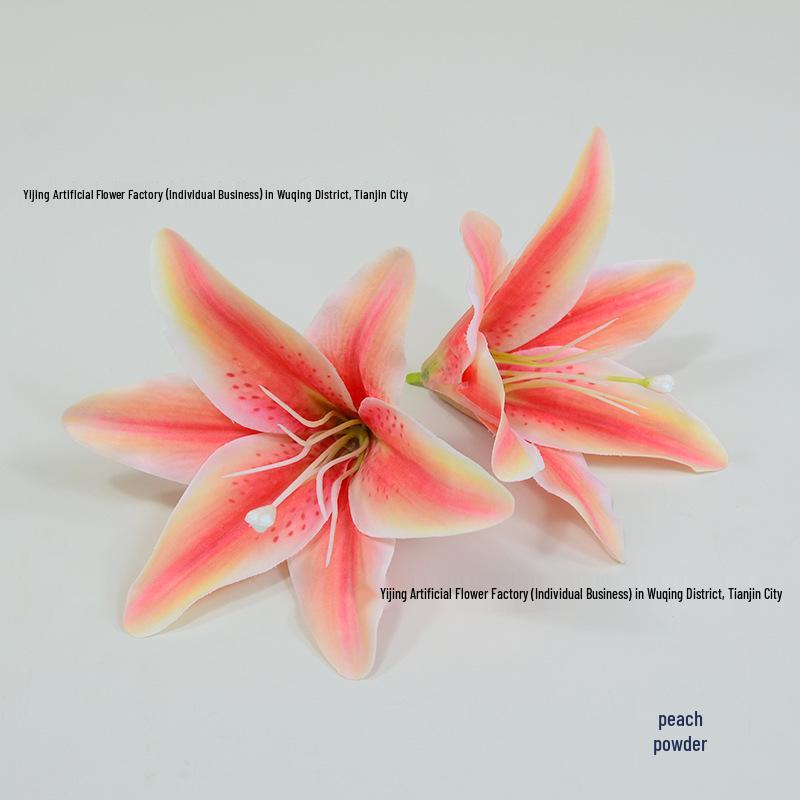 3D Silk Lily Hairpin & Headdress - Dance Prop & Floral Decoration