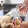 Stainless Steel Heavy Duty Kitchen Scissors Dishwasher Safe for Cutting Chicken Bones Meat Fish Scissors Kitchen Accessories