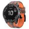 For Garmin Fenix Enduro/Tactix Delta/Tactix 7 Pro Printed Pattern Watch Band Soft Silicone 26mm Quick Release Wristband Strap