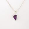 Rare Amethyst Gemstone 925 Sterling Silver Handmade Jewelry Gift Pendant 1.01" PP-56-4