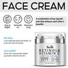 Retinol Collagen Pressed Jar Retinol VC Face Cream 50ml Mooth Delicate Radiant and Translucent Rapid Absorption of Skin Retinol Anti Aging Serum