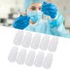 10Pcs PP Wide Mouth Round Bottle Semi Transparent Subpackaging Bottle  Chemical Sample Storage