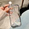 Transparent Flower Phone Case For iPhone 15 Pro Case  iPhone 16 11 12 13 14 17 Pro Max 17 Air Soft Silicone Shockproof Cover