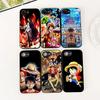 Soft Cover for Xiaomi Redmi Note 12 11 10 A3 Pro 10A 10C 12C Note12 5G 4G Casing Phone Case Red Hair One Luffy Pieces Shanks