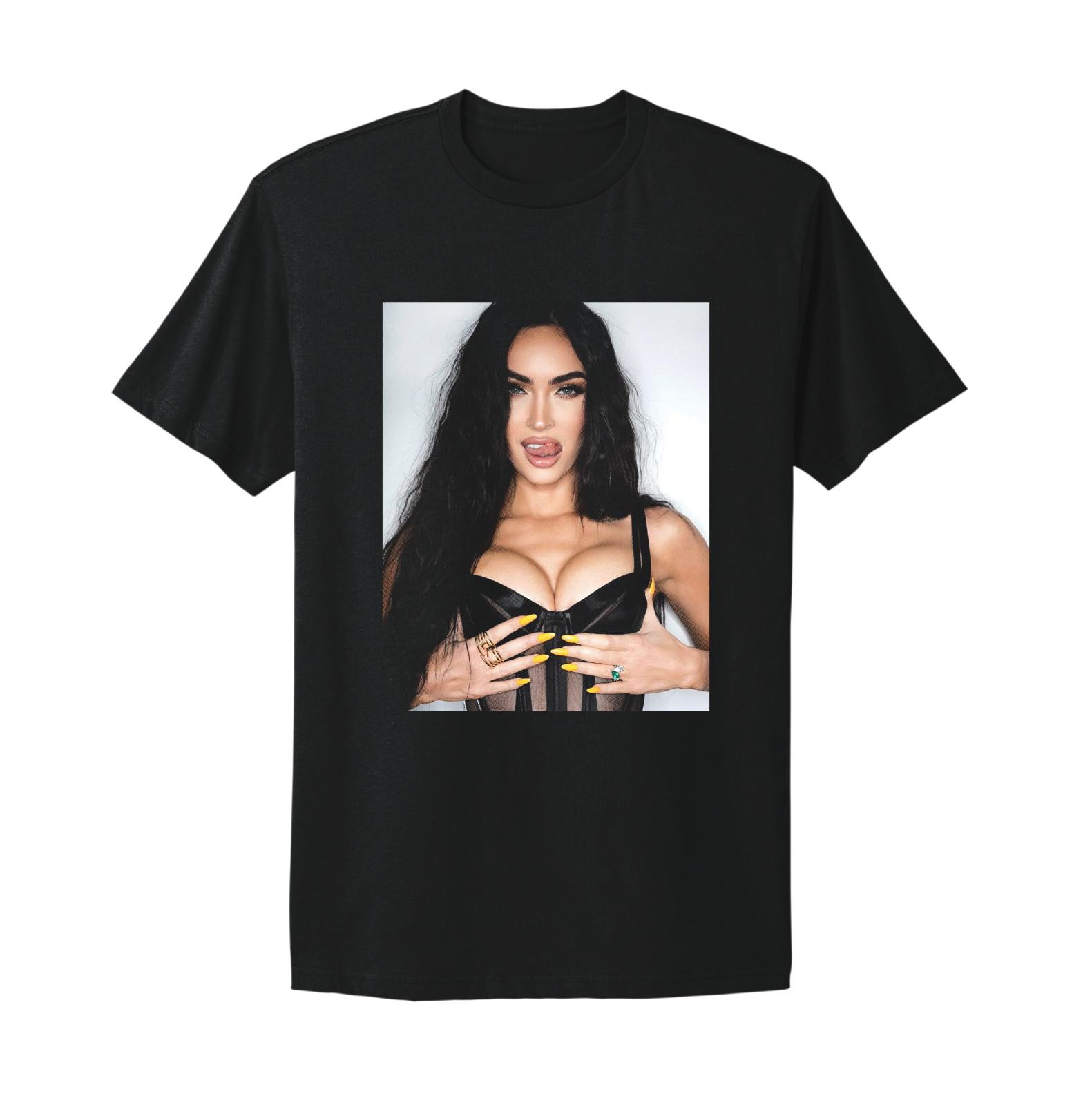 Megan Fox Unisex T-shirt Megan Fox Poster Graphic Tee XXXXL
