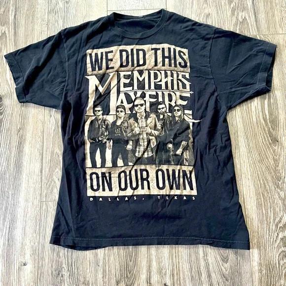 Memphis May Fire Band On Our Own Black T-shirt S to 5XL 2F1762 S