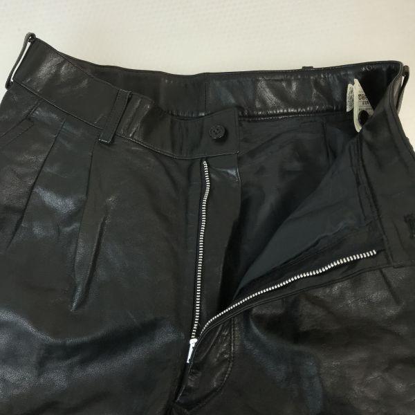 Japan Bell Maxim Lederhose Herren S 69cm Schwarz Rider(GEBRAUCHT)