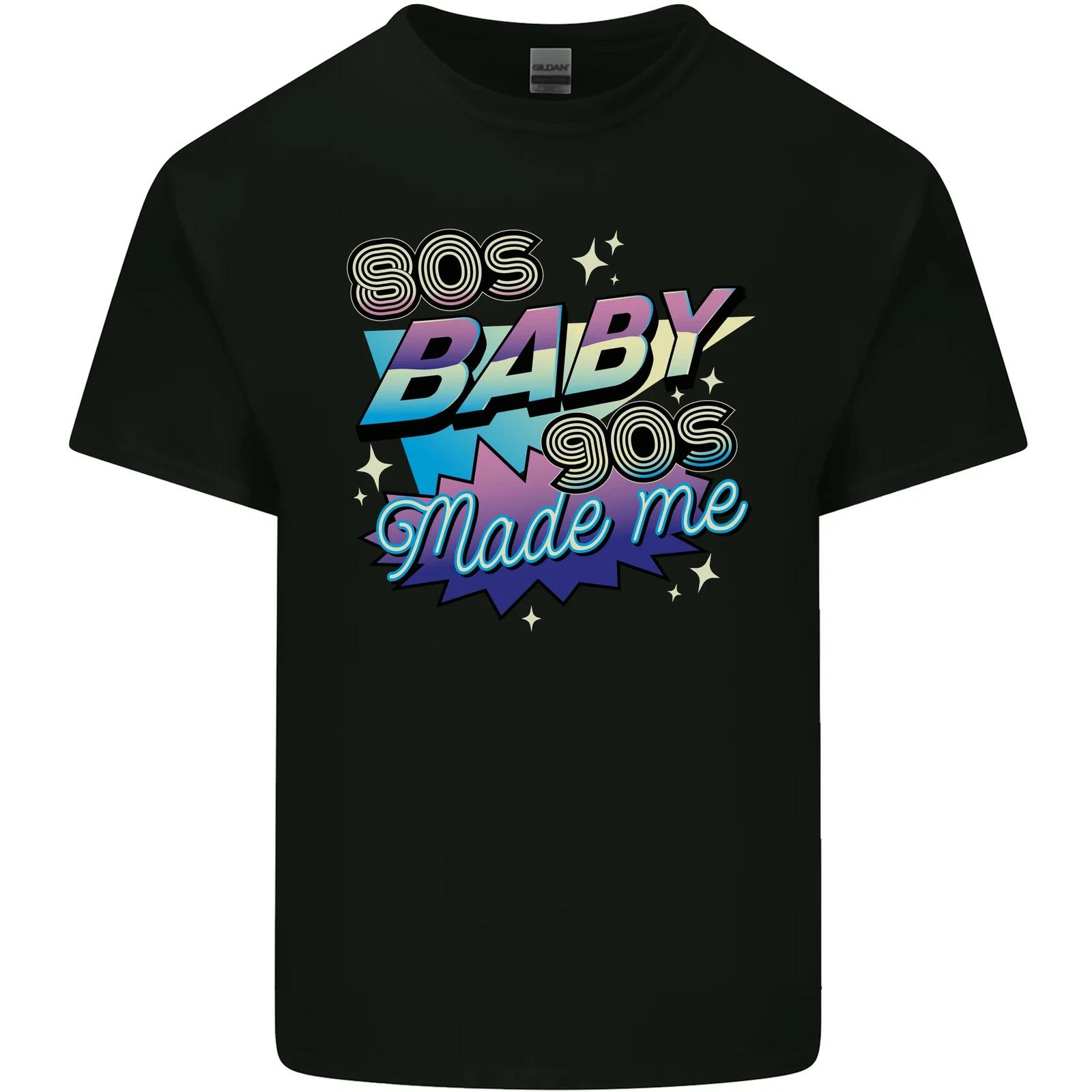 80s Baby 90s Made Me Music Pop Rock Kids T-Shirt Childrens L