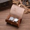 Men Watch Box Organizer Watch Pouch Bag Organizer Box Easy Carry to Travel Watch Storage Pouch Jewelry Box Cowhides