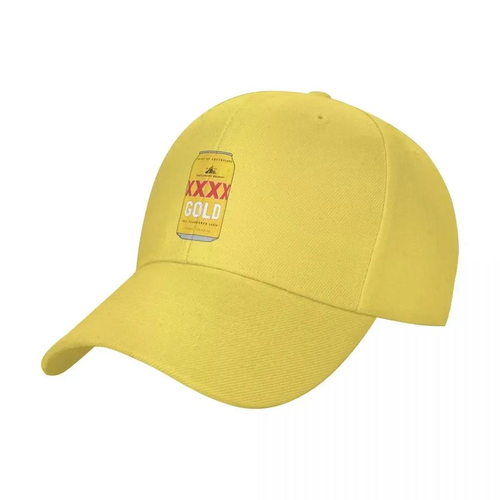 Handgezeichnet XXXX Gold Dose Baseballkappe Derbyhut Designerhut Snapback-Hut Unisex-Kappen Damen