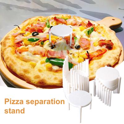 Pratici supporti salva pizza con fissaggio antiaderente per uso alimentare