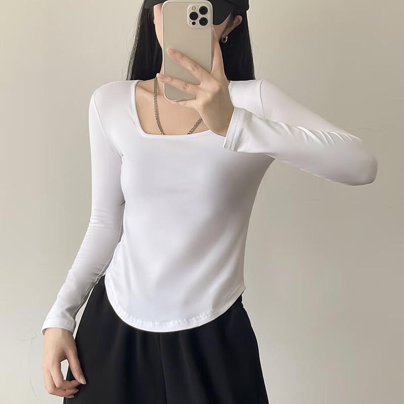 NOME Women's Square Neck Long Sleeve T-Shirt