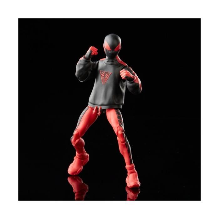 Figurine - HASBRO - Spider-Man Marvel Legends Retro - 15 cm - Miles Morales - Mixte