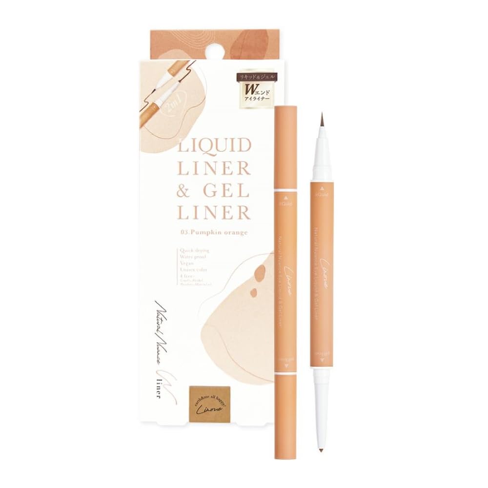 

Підводка для очей Linoue Nuance W Liner 03 Гарбузово-помаранчевий