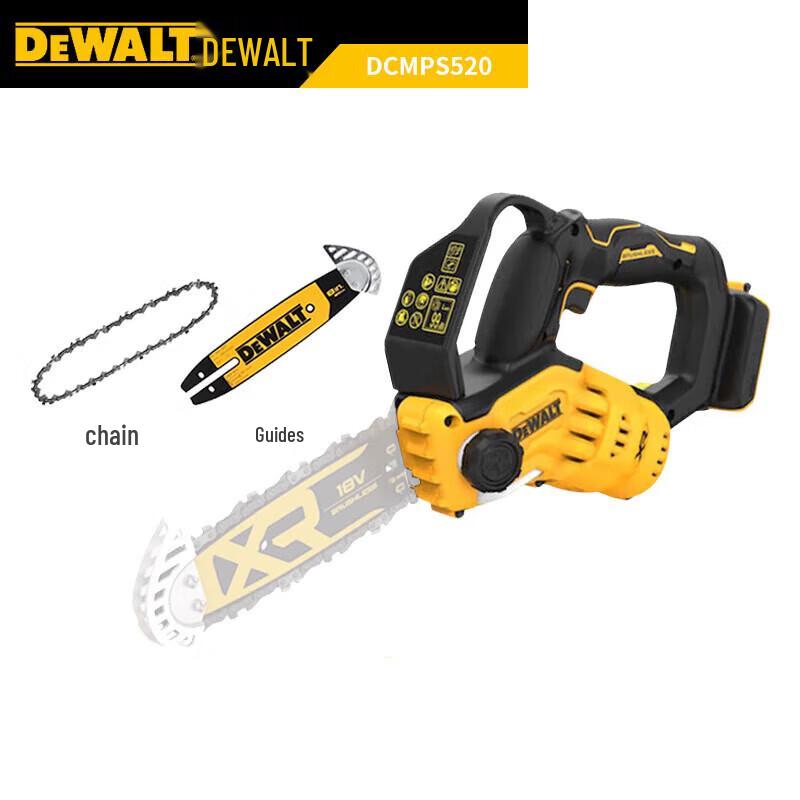 

DEWALT 20V Brushless 8-Inch Cordless Pruning Chainsaw CN plug (adapter included)