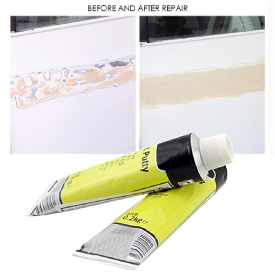 200G Otomatik Araç Gövde Onarım Macunu Çizik Dolgu Boya Yardımcısı Pürüzsüz Onarım Aracı Hızlı Kuruyan Boya Bakımı Oto