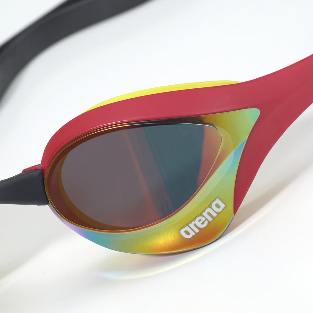 Arena Competitive Swimming Goggles Unisex Free Size Mirror Coated Lens World Aquatics Approved Cobra Ultra AS5SGG02U