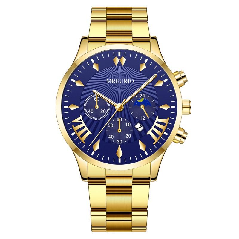 Men's Waterproof Luminous Running Alarm Clock Watch