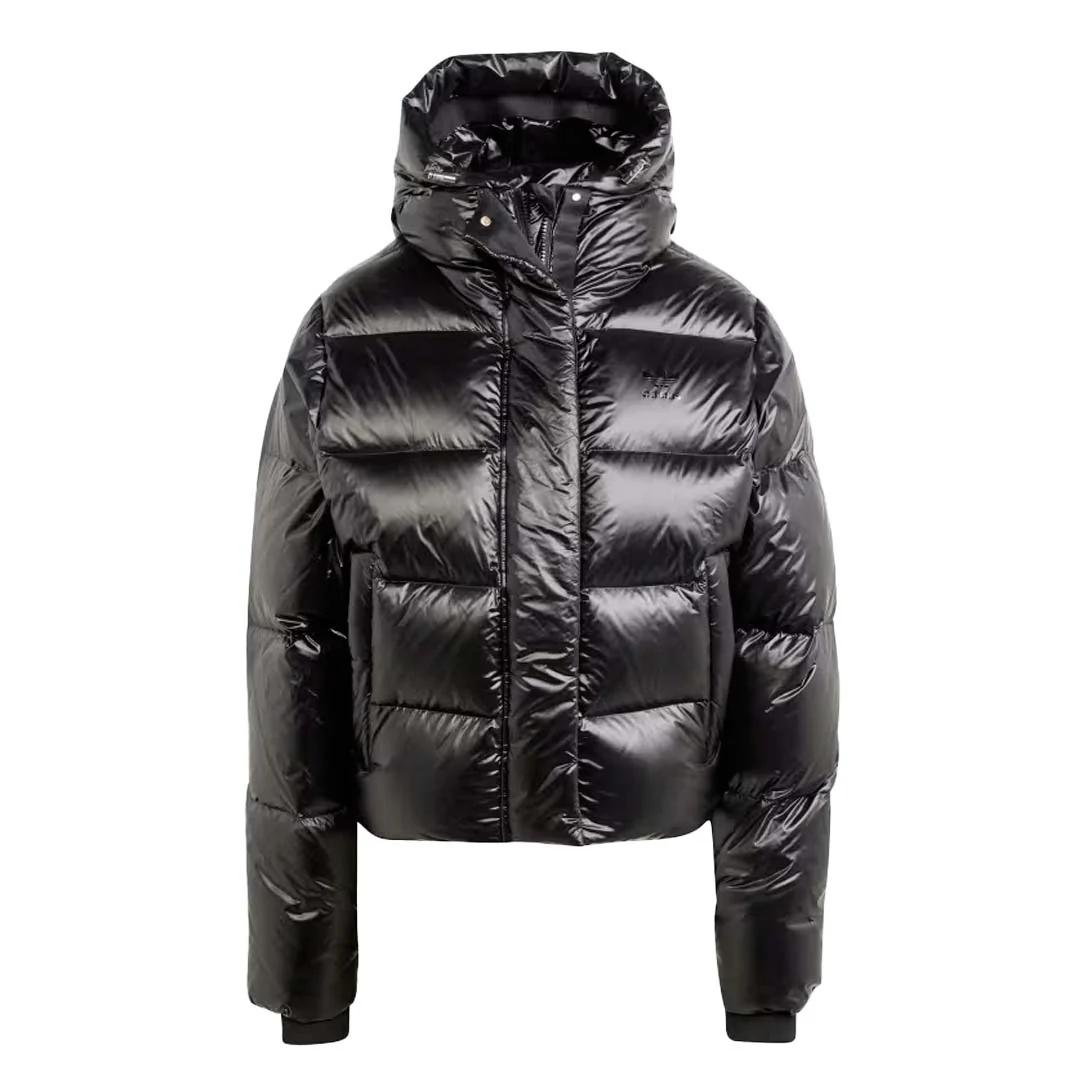 (WMNS) adidas Short Premium Puffer Jacket Black Women s IR7120