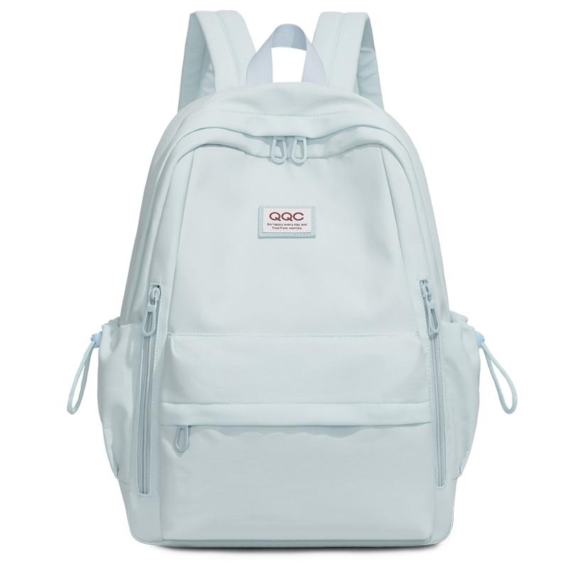 Women's Large Capacity Reduced-Burden Durable Backpack Junior High School Students Multi-Layer Multi-Pocket Schoolbag