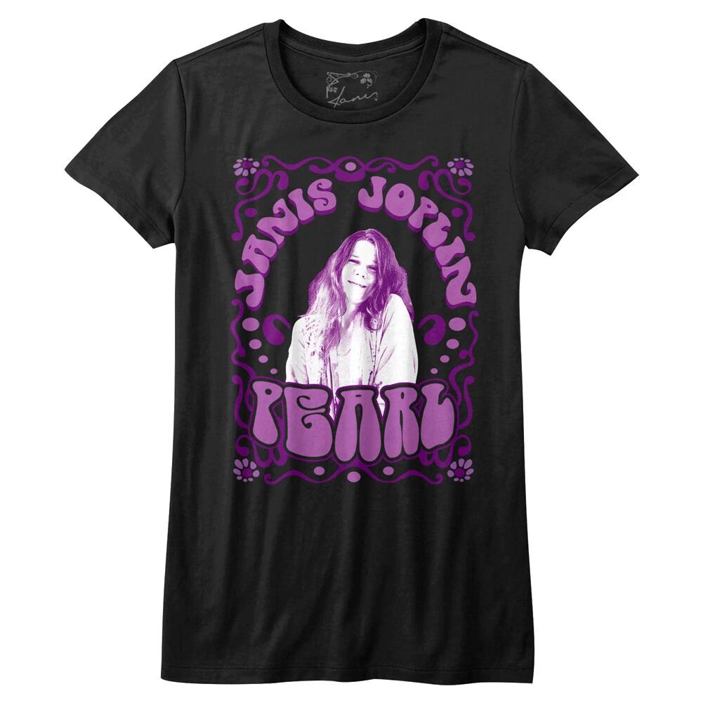 Женская футболка Janis Joplin Pearl Концертная Рок-звезда Топ Легенда Душа Блюз Футболка 2XL
