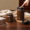 Teedose Versiegelt Lebensmittelqualität Edelstahl Vakuum Feuchtigkeitsdicht Lichtdicht Spezielle Kaffeebohnen Aufbewahrungsbox Teedose