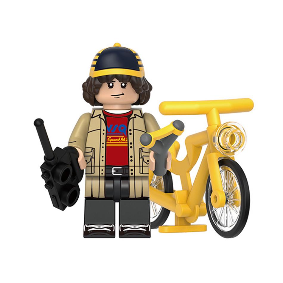 NEU Der schreckliche Film Dustin Mike Vecna Will Eleven Demogorgon Modell Figur Bausteine Konstruktionssteine Spielzeug Für Kinder