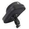 Cycle Phone Front Frame Bag Water Proof 360° Rotation Front Visor Design Touch Screen Cycle Phone Holder Case Handlebar Type Black