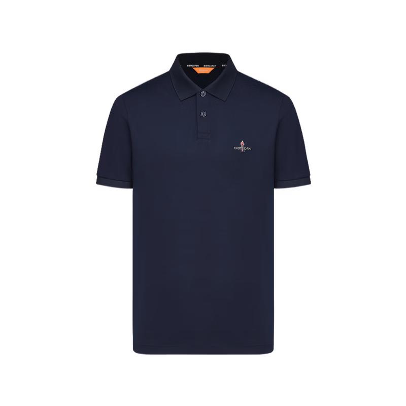Biyinlefen Men's Ice Oxygen Bar Cooling Polo Shirt