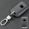 For Mazda 3 6 CX30 CX50 MX5 CX3 CX5 CX9 2021 2022 2023 Remote Carbon Fiber 2 3 4 Button Key Fob Cover Case Shell Holder Protect