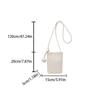 Candy Color Leather Trend Shoulder Bag PU Leather Mini Summer Shoulder Bags  Summer