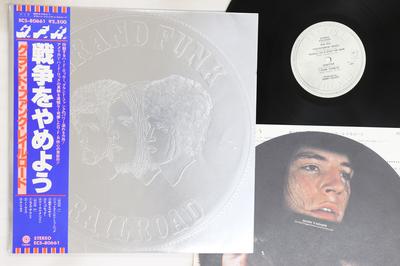LP Record GRAND FUNK RAILROAD - E Pluribus Funk ECS80661 Capitol Records 1976 Japan Obi Rock Used