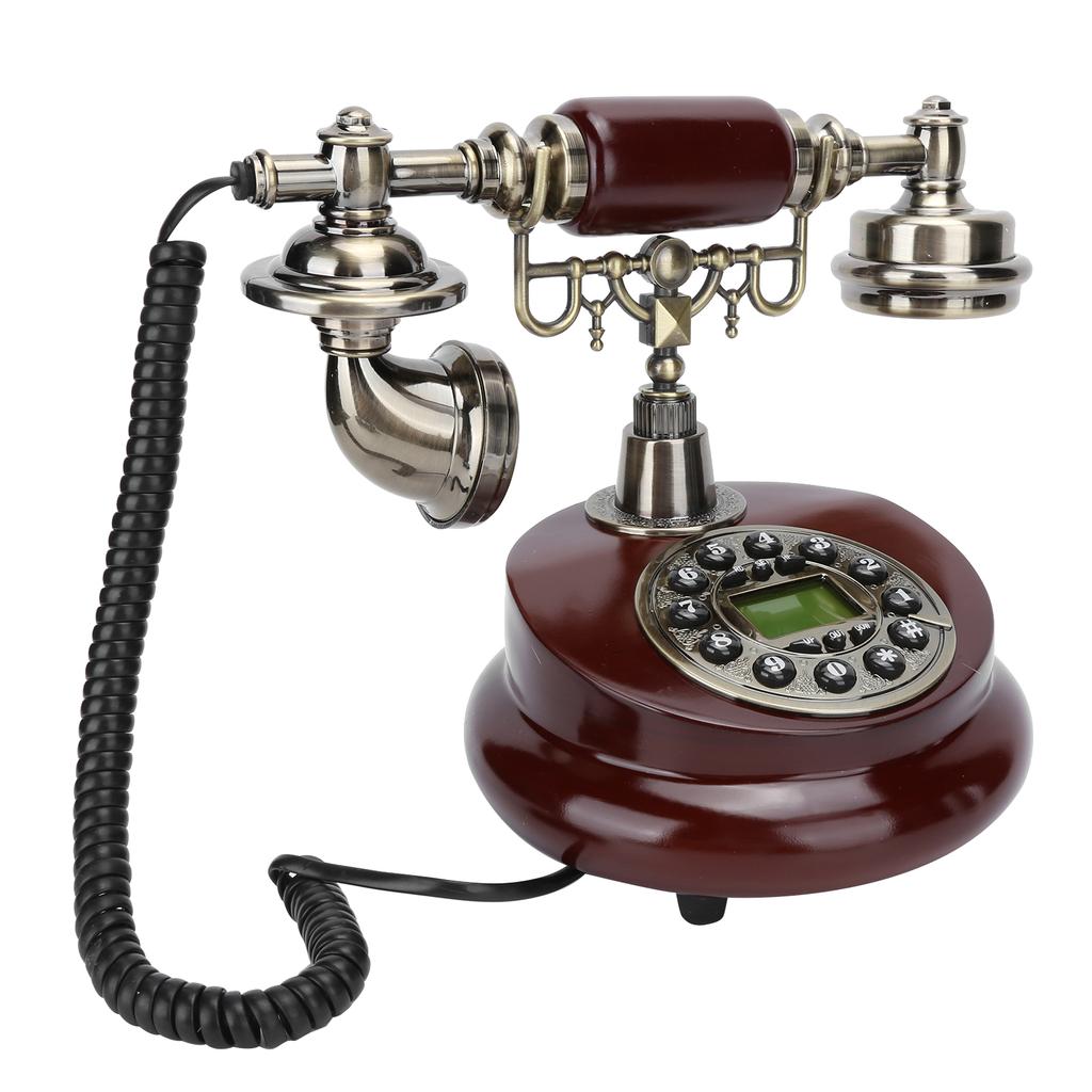 CTN8026 Telefon de birou vintage multifuncțional ABS telefon fix cu Reapelare Flash