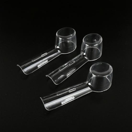 4Pcs Toothbrush Head Cover Dustproof Reusable Transparent Electric Toothbrush Heads Protection Case for Oral-B