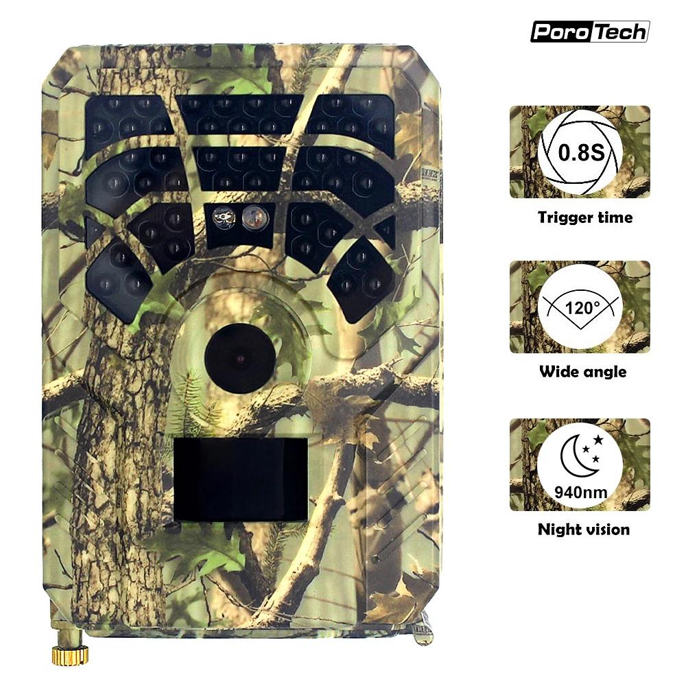 

5МП Камера нічного бачення для полювання та стеження 720P HD PIR Мисливська камера Зовнішня водонепроникна інфрачервона камера для спостереження за дикою природою Hunting Camera