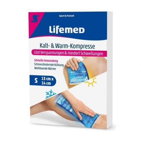 Buy Lifemed pack of 4 hot and cold compresses blue 14 cm x 13 cm size s? dissolves tension and